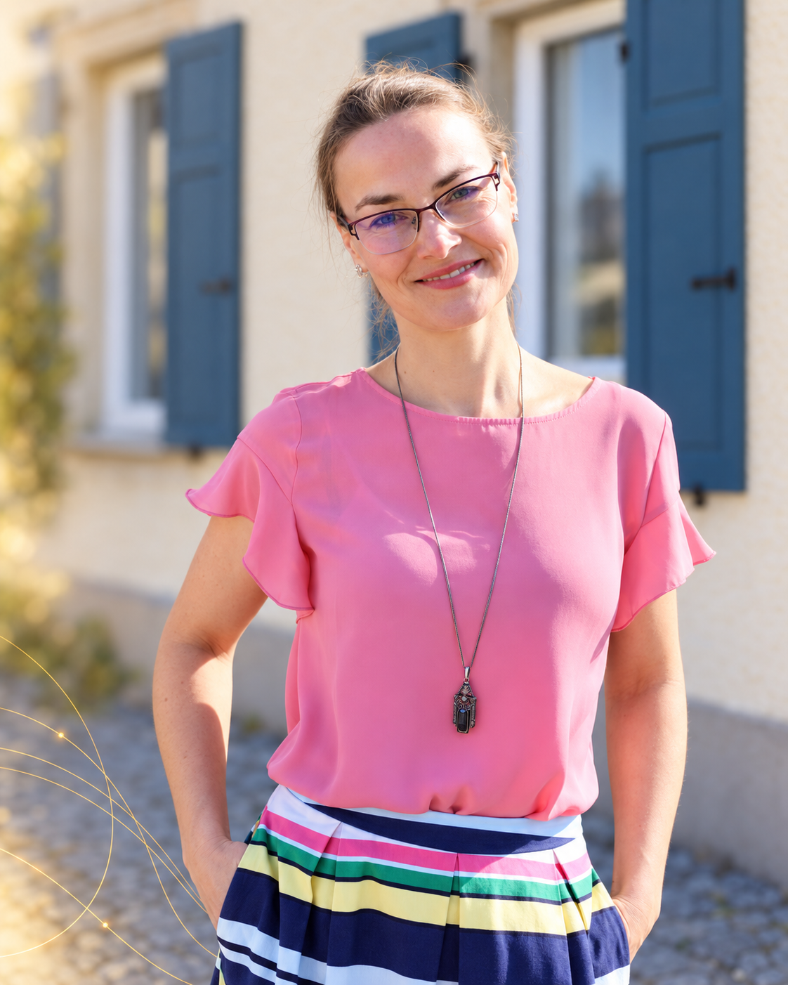 Claudia Garbutt, molecular biologist and host of the Wired For Success podcast