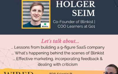 Building Blinkist with Holger Seim | Episode #155