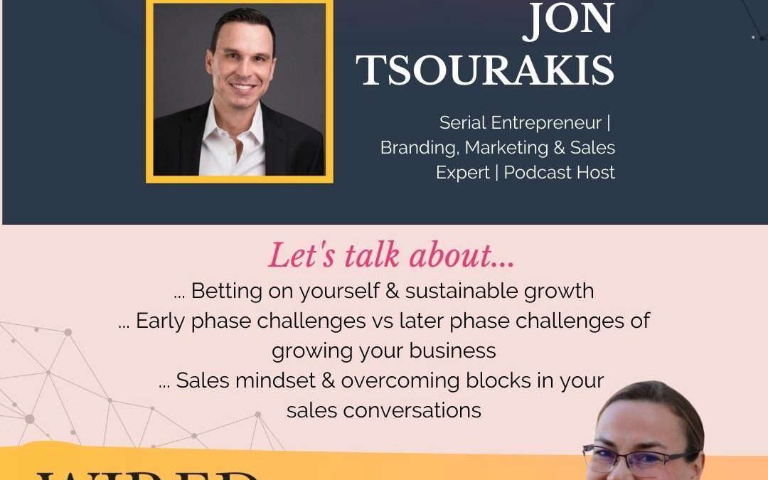 Wired For Success Podcast #60: Sales Mindset & Improving Conversions with Jon Tsourakis