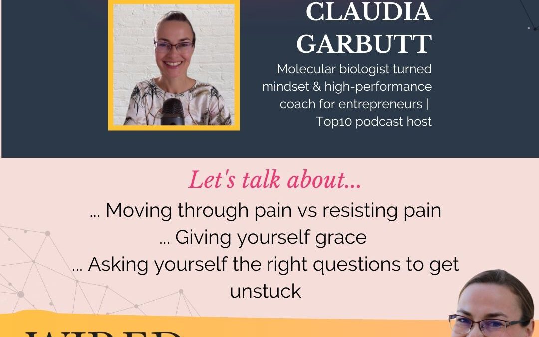 Wired For Succes Podcast Episode #69: Learning From Pain with Claudia Garbutt