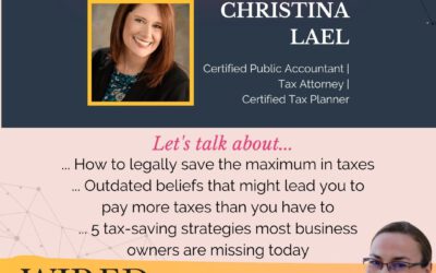Best Tax-Saving Strategies For Business Owners with Christina Lael | Episode #91